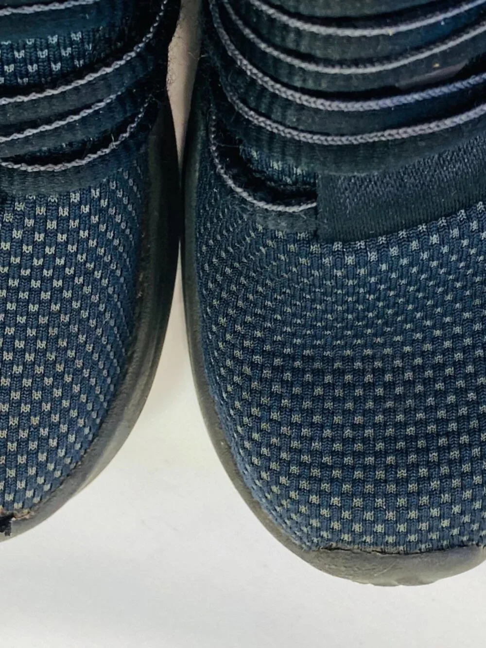 Kids Adidas Sz 13K Lite Racer Adapt 7.0 CloudFoam Slip-On Black Sneaker GUC